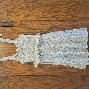 Blue floral Trixxi Girl dress size 8